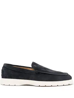 Tod's: Голубые туфли 