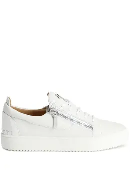 Giuseppe Zanotti: Белые кроссовки 