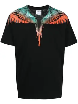 Marcelo Burlon County of Milan: Чёрная футболка