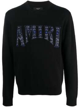 AMIRI: Чёрный свитер 
