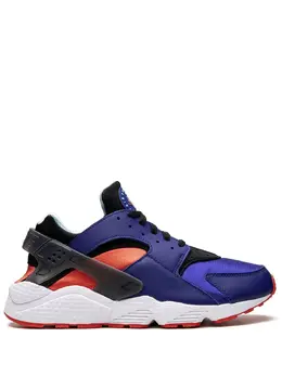 Nike: Чёрные кроссовки  Air Huarache