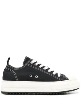 Dsquared2: Чёрные кроссовки 