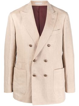 Brunello Cucinelli: Бежевые пиджаки 