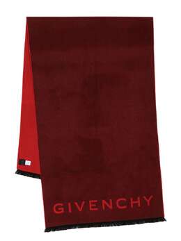 Givenchy: Красный шарф 