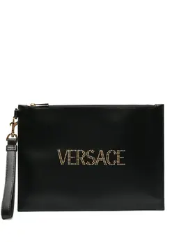 Versace: Чёрный клатч