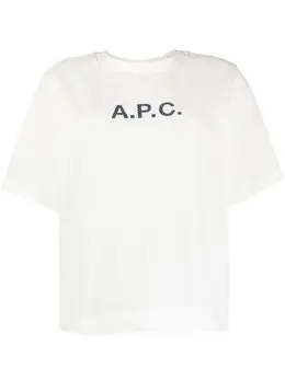 A.P.C.: Футболка с принтом