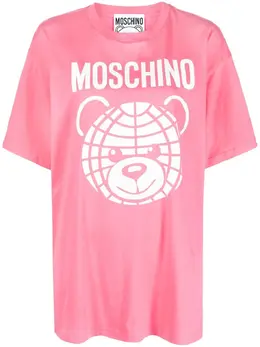 Moschino: Футболка Teddy Bear с принтом