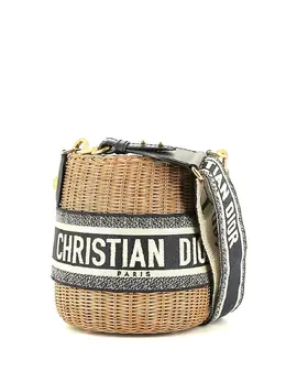 Christian Dior: Бежевая сумка 