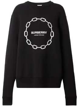 Burberry: Свитшот с принтом 