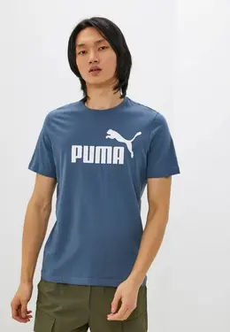 PUMA: Синяя футболка