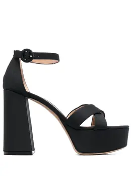 Gianvito Rossi: Чёрные сандалии 