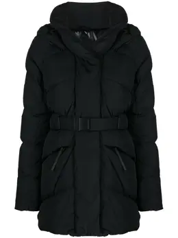 Canada Goose: Чёрное пальто 