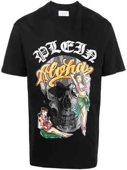 Philipp Plein: Чёрная футболка 