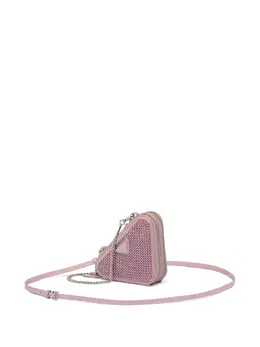 Prada: Розовая сумка через плечо 