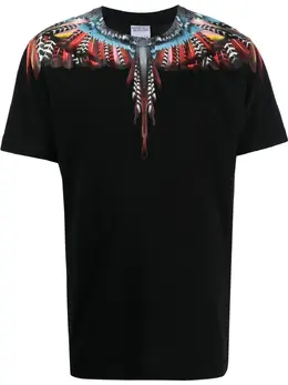 Marcelo Burlon County of Milan: Хлопковая футболка