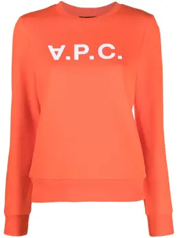 A.P.C.: Свитшот с принтом