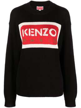 Kenzo: Чёрный свитер 