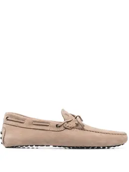 Tod's: Бежевые туфли 