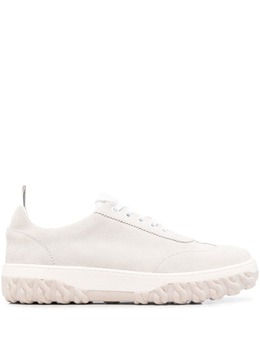 Thom Browne: Белые кроссовки 