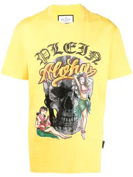 Philipp Plein: Жёлтая футболка 