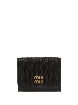 Miu Miu: Чёрный картхолдер 