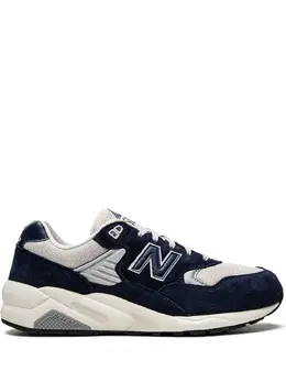 New Balance: Синие кроссовки 