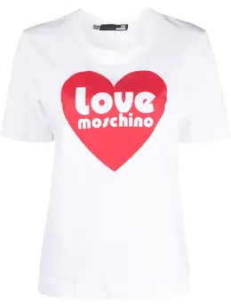 Love Moschino: Футболка с принтом 