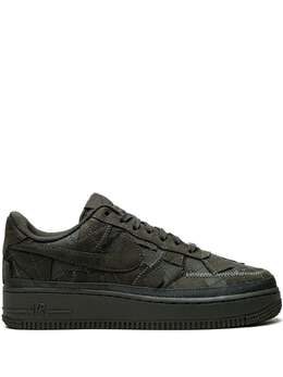 Nike: Тёмные кроссовки  Air Force 1 Low