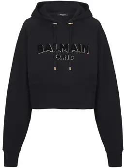 Balmain: Толстовка с принтом 