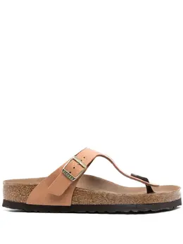 Birkenstock: Коричневые сандалии  Gizeh