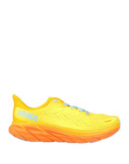 HOKA ONE ONE: Жёлтые кроссовки 