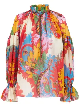 ETRO: Блуза с принтом 