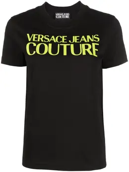 Versace Jeans Couture: Футболка с принтом