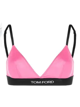 TOM FORD: Розовый бюстгальтер  Logo