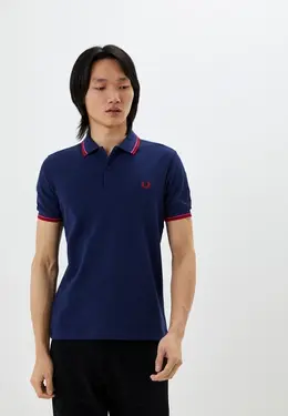 Fred Perry: Синее поло