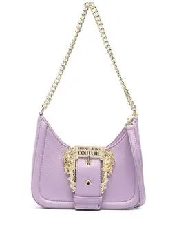 Versace Jeans Couture: Фиолетовая сумка 