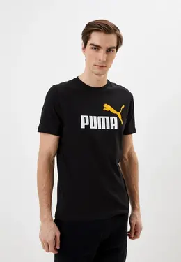 PUMA: Чёрная футболка