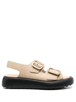 Tod's: Бежевые сандалии 