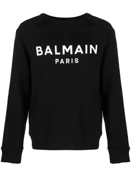 Balmain: Свитшот с принтом