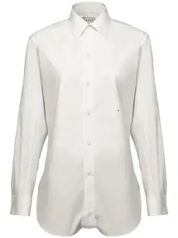 Maison Margiela: Хлопковая рубашка 