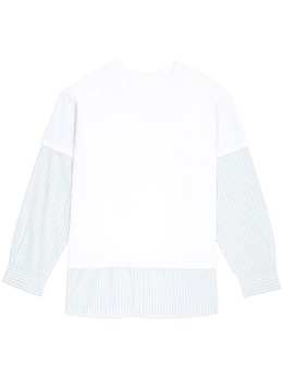 MM6 Maison Margiela: Хлопковая футболка 