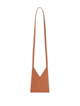 MM6 Maison Margiela: Коричневая сумка 