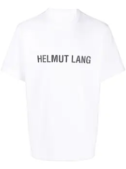 Helmut Lang: Футболка с принтом 