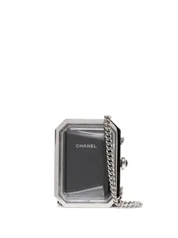 Chanel Pre-Owned: Чёрный клатч