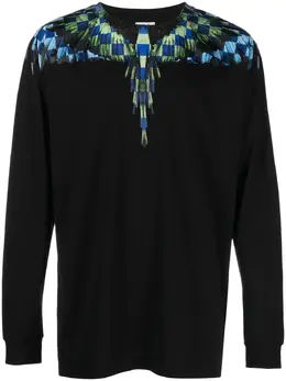 Marcelo Burlon County of Milan: Чёрный свитшот