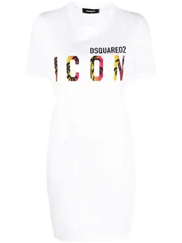 Dsquared2: Белое платье  Icon