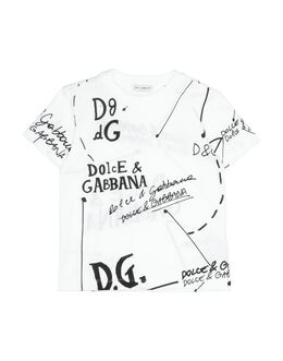 DOLCE & GABBANA: Футболка  T с воротником