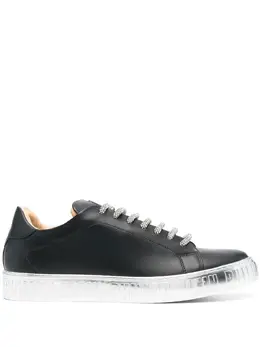 Philipp Plein: Чёрные кроссовки 