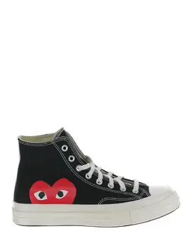 Comme Des Garçons Play: Чёрные кроссовки Heart