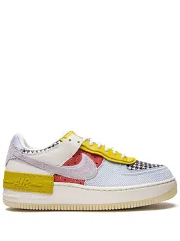 Nike: Голубые кроссовки  Air Force 1 Shadow